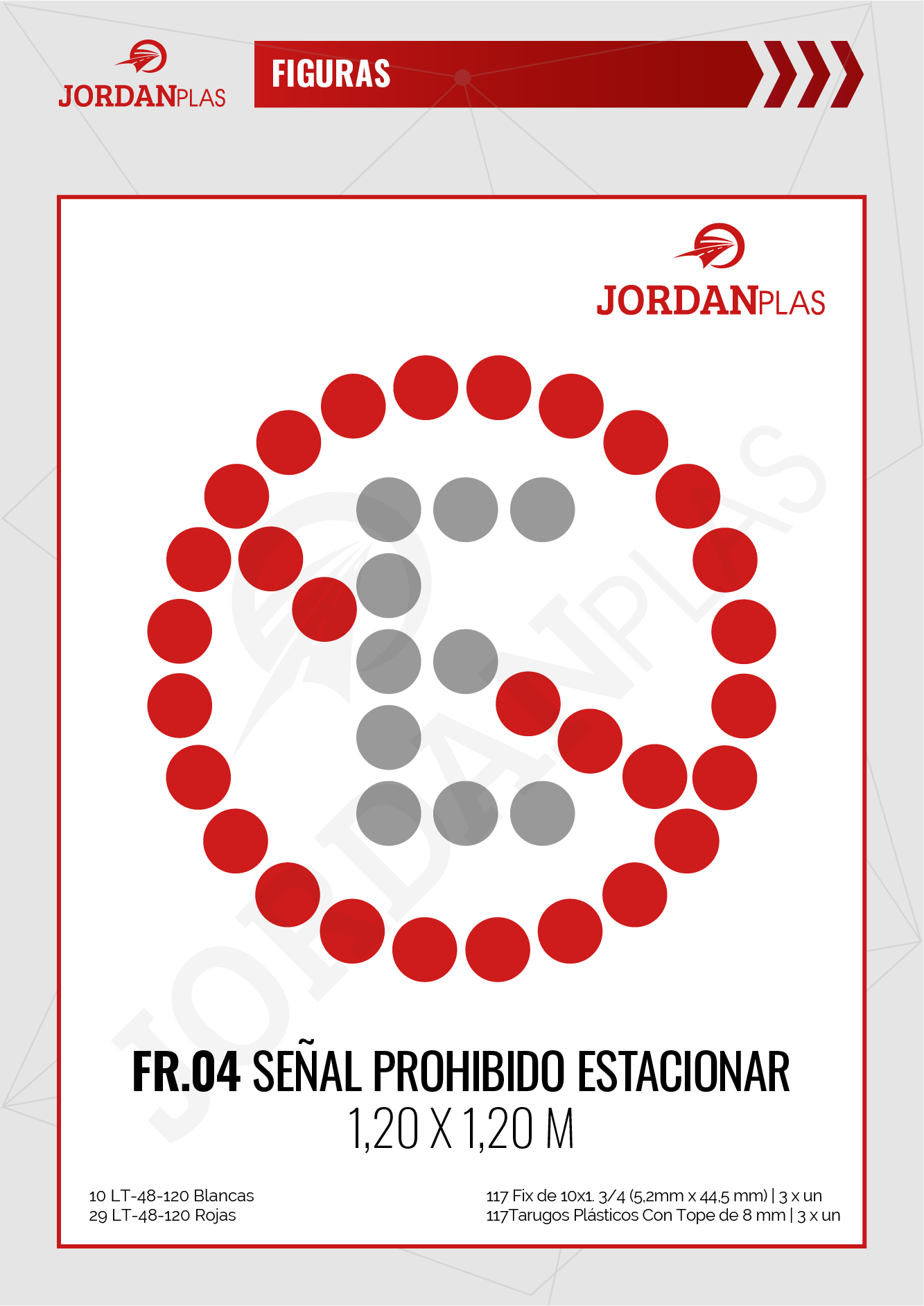 FR04 Señal Prohibido Estacionar